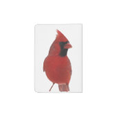 Red Cardinal Birds Passport Holder (Back)