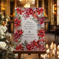 Red Cardinal Christmas Wedding