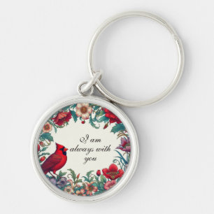 Red Cardinal Gifts Sympathy Keepsake Memorial Keychain