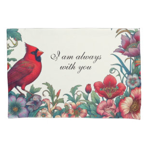 Red Cardinal Gifts Sympathy Keepsake Memorial Pillow Case