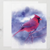Red Cardinal in the Blizzard (Front/Back)