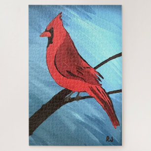 Red Cardinal  Jigsaw Puzzle