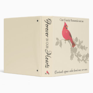 Red Cardinal Memorial Binder – Cardinals Appear