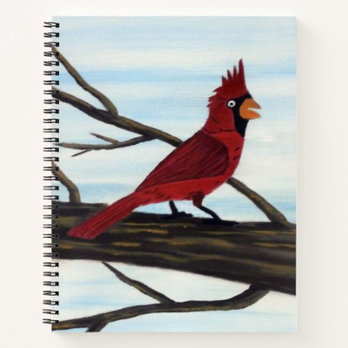 Red Cardinal Notebook