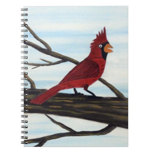 Red Cardinal Notebook