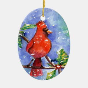 Red Cardinal Ornament