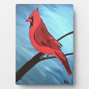 Red Cardinal Plaque