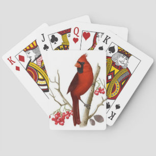 Red Cardinal Playing cards