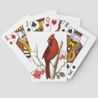 Red Cardinal Playing cards
