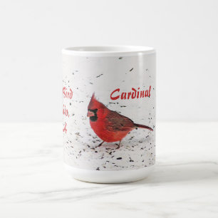 "RED CARDINAL, STATE BIRD OF OHIO" MUG