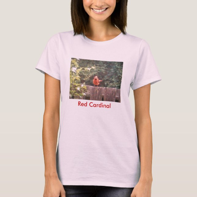 Red Cardinal T-Shirt (Front)