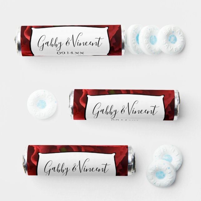 Red Carnation Flower Wedding Favor (Assorted)