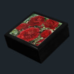 Red Carnation Flowers Gift Box<br><div class="desc">What better way to present that special gift than to put it in an original wooden gift box, that is a unique and practical gift in itself. Add that watch, jewelry, keys to the new car, whatever. A gift inside a gift- for an extra special surprise. Made of lacquered wood,...</div>