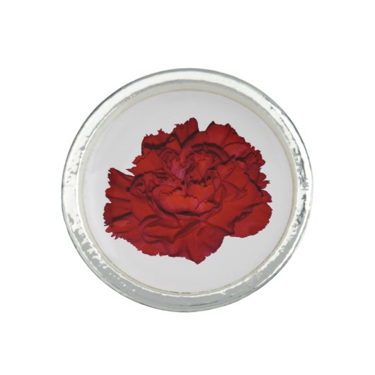 Red Carnation Ring (Front)