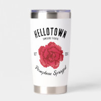 Red Carnation Tumbler