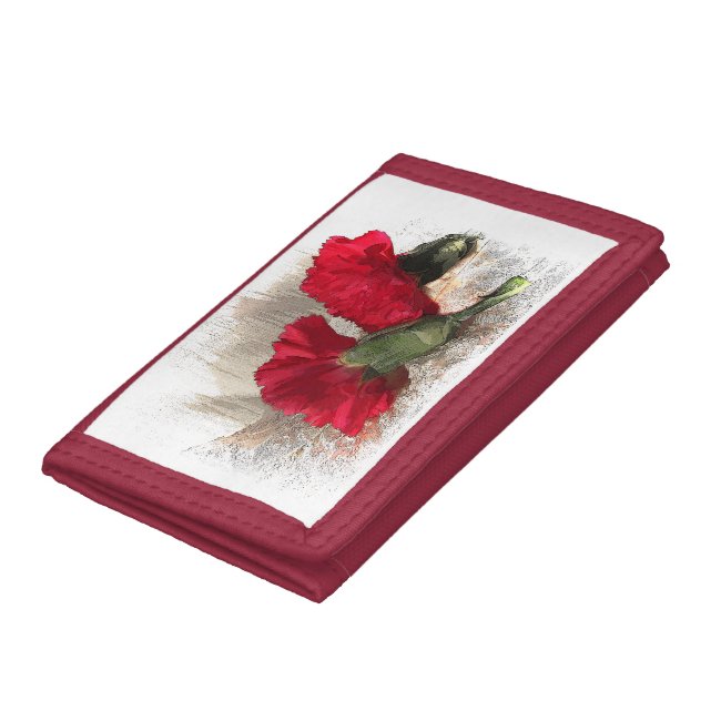 Red Carnations Wallet