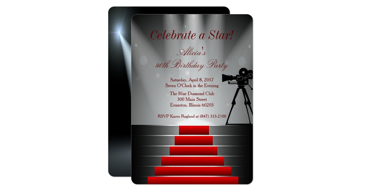 red-carpet-birthday-party-invitation-zazzle