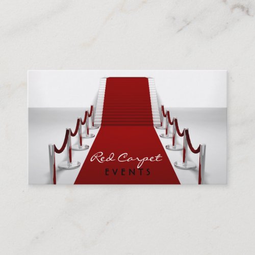Red Carpet Business Card