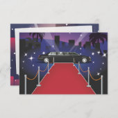 Red Carpet Celebrity Limo (Front/Back)