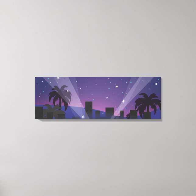 Red Carpet Celebrity Limo Canvas Print (Front)