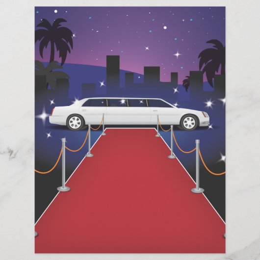 Red Carpet Celebrity Limousine (Front)