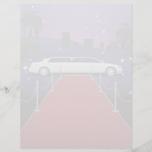 Red Carpet Celebrity Limousine (Back)