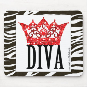 Red Carpet Diva Mousepad