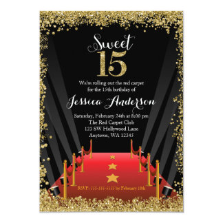 sweet 15 invitation