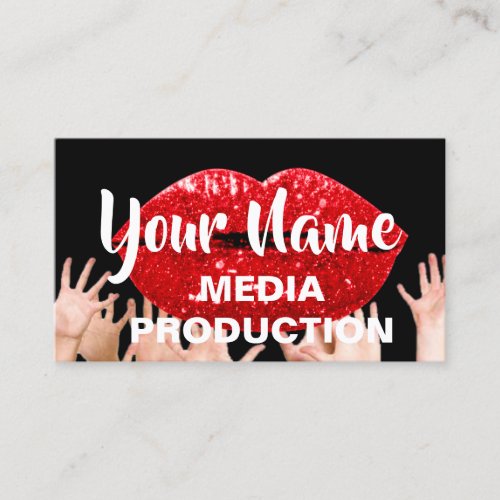 Red Carpet Makeup Artist concert media event produ Business Card