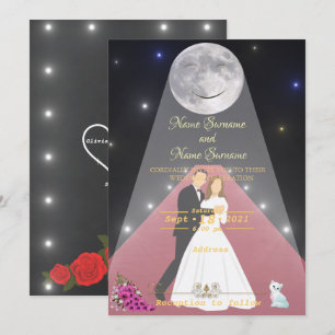 Red Carpet-moonlight Invitation