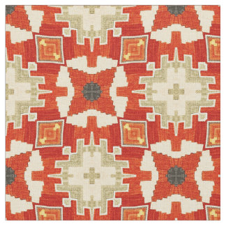 Red carpet pattern #1 fabric