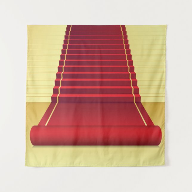 Red carpet tapestry (Front)