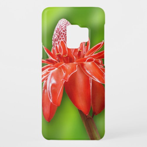 Red Carribean Rose Exotic Flower Case_Mate Samsung Galaxy S9 Case