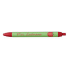 Red Cartoon Apple With Custom Name