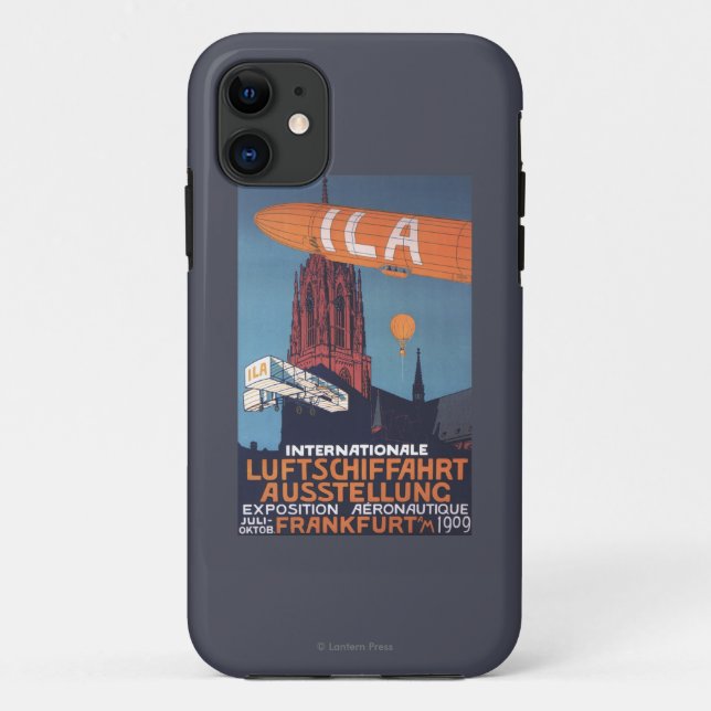 Red Cathedral - 1st Aeronautical Exposition Case-Mate iPhone Case (Back)