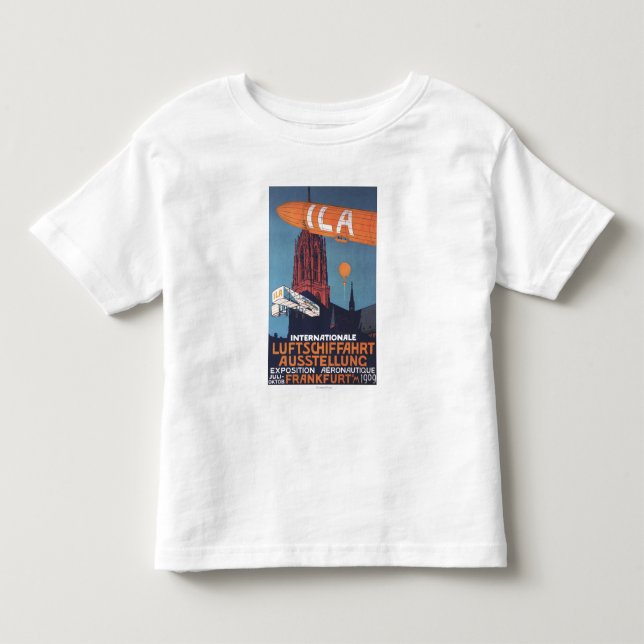 Red Cathedral - 1st Aeronautical Exposition Toddler T-shirt (Front)