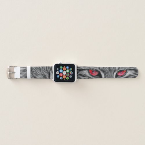 Red Cats Eyes Apple Watch Band