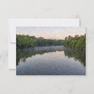 Red Cedar River Note Card