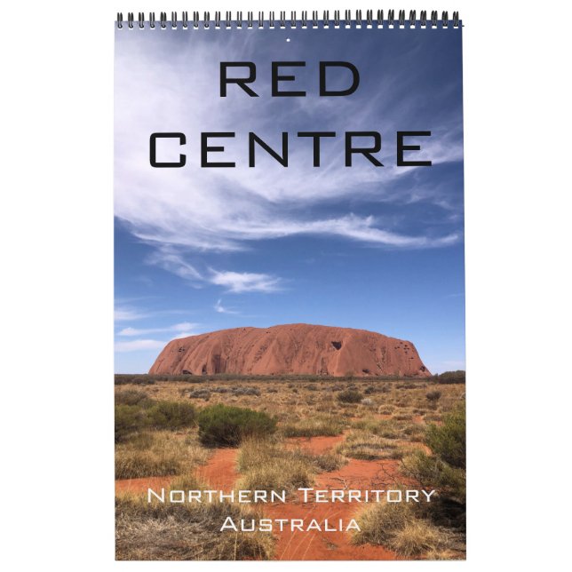 red centre australia 2027 calendar (Cover)