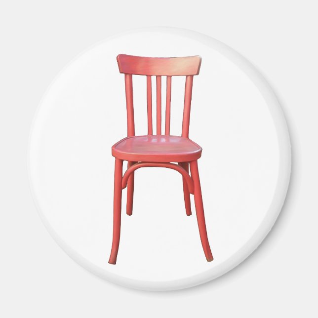 Red Chair Magnet (Front)