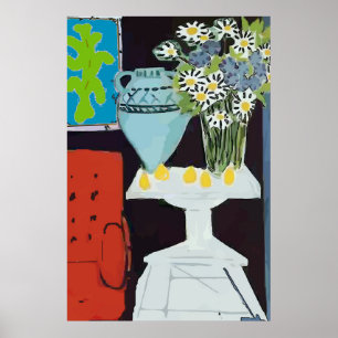 Red Chair, Matisse Style Poster