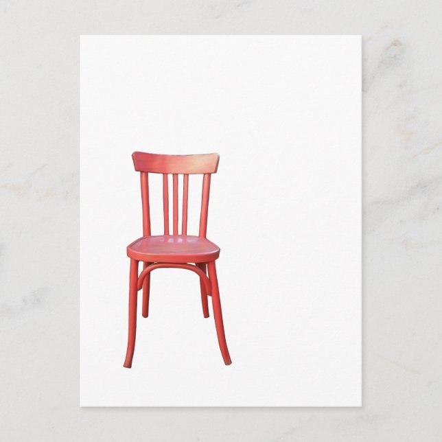 Red Chair Postcard (Front)