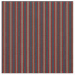 red, charcoal gray, slate blue-gray, khaki stripes fabric