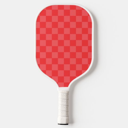Red Check Pickleball Paddle