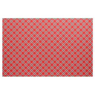 Red Checkered Fabric