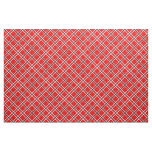 Red Checkered Fabric