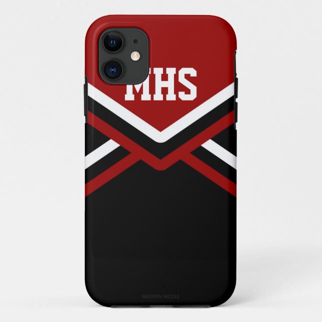 Red Cheer Uniform Iphone 5/5s Case (Back)