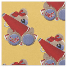 Red Cheerleader Bear