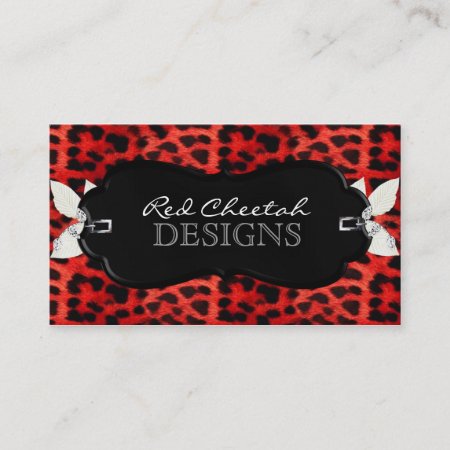 Red Cheetah Business Card