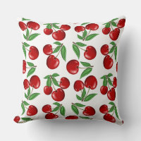 Red Cherries All Over Pattern